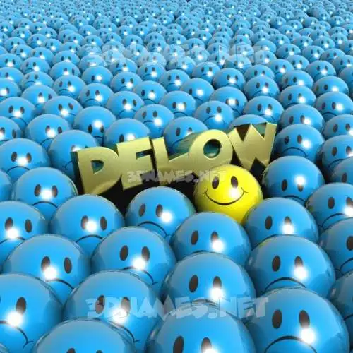 dflow in Special Smileys style - 3D name wallpaper
