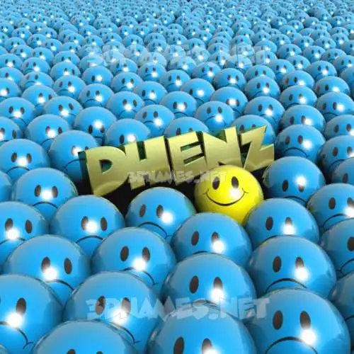 dhenz in Special Smileys style - 3D name wallpaper dhenz in Special Smileys style - 3D name wallpaper