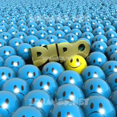 dido in Special Smileys style - 3D name wallpaper