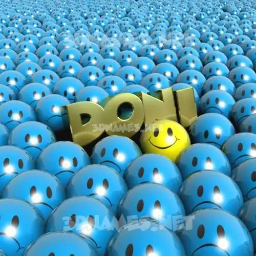 doni in Special Smileys style - 3D name wallpaper doni in Special Smileys style - 3D name wallpaper