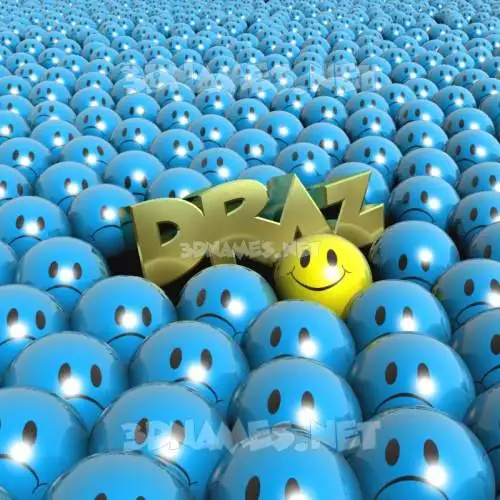 draz in Special Smileys style - 3D name wallpaper draz in Special Smileys style - 3D name wallpaper
