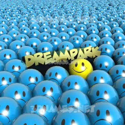 dreampark in Special Smileys style - 3D name wallpaper dreampark in Special Smileys style - 3D name wallpaper