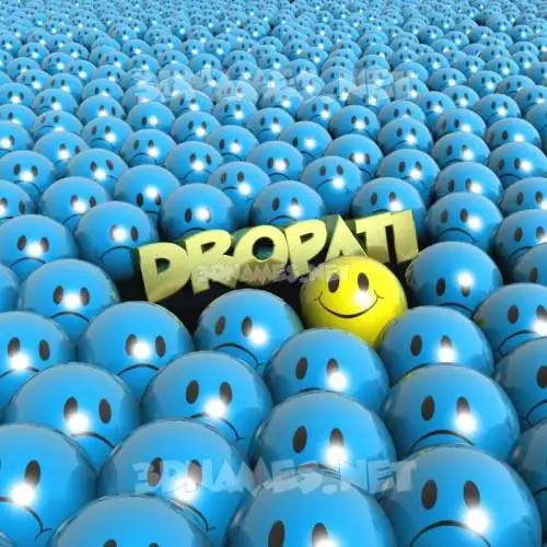 dropati in Special Smileys style - 3D name wallpaper