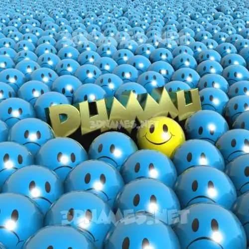 dummu in Special Smileys style - 3D name wallpaper