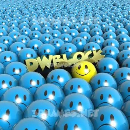 dwblock in Special Smileys style - 3D name wallpaper dwblock in Special Smileys style - 3D name wallpaper
