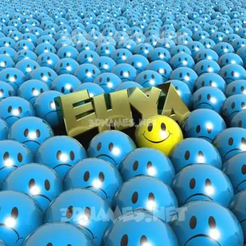 ehya in Special Smileys style - 3D name wallpaper ehya in Special Smileys style - 3D name wallpaper