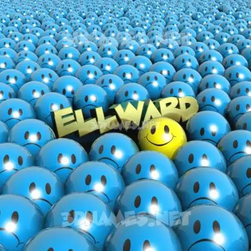 ellward in Special Smileys style - 3D name wallpaper ellward in Special Smileys style - 3D name wallpaper