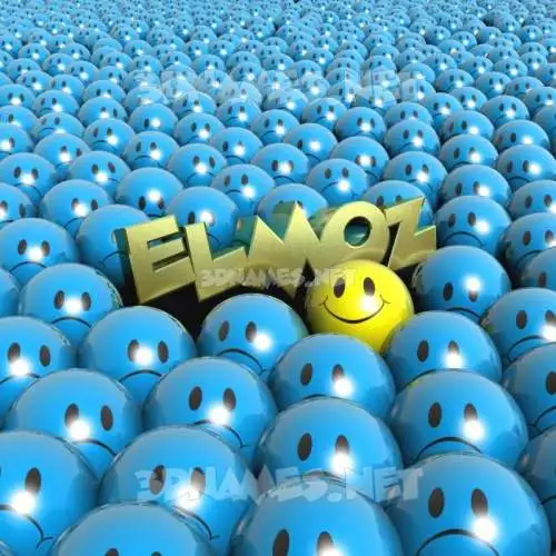 elmoz in Special Smileys style - 3D name wallpaper elmoz in Special Smileys style - 3D name wallpaper