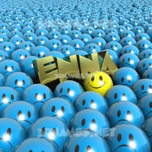 enna in Special Smileys style - 3D name wallpaper enna in Special Smileys style - 3D name wallpaper