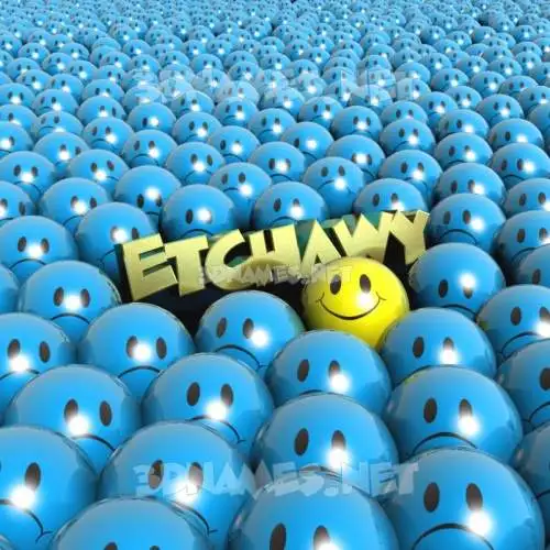etchawy in Special Smileys style - 3D name wallpaper etchawy in Special Smileys style - 3D name wallpaper