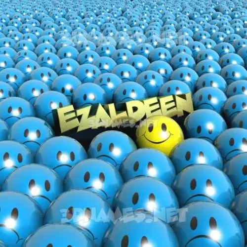 ezaldeen in Special Smileys style - 3D name wallpaper ezaldeen in Special Smileys style - 3D name wallpaper