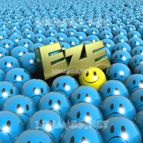 eze in Special Smileys style - 3D name wallpaper eze in Special Smileys style - 3D name wallpaper