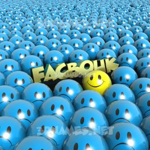 facbouk in Special Smileys style - 3D name wallpaper facbouk in Special Smileys style - 3D name wallpaper