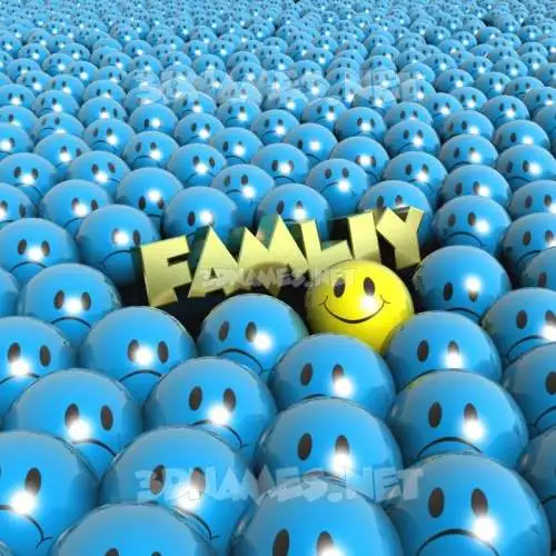 famliy in Special Smileys style - 3D name wallpaper famliy in Special Smileys style - 3D name wallpaper