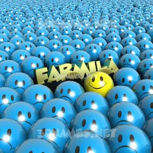 farmila in Special Smileys style - 3D name wallpaper