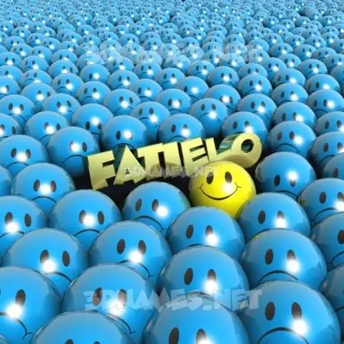 fatielo in Special Smileys style - 3D name wallpaper fatielo in Special Smileys style - 3D name wallpaper