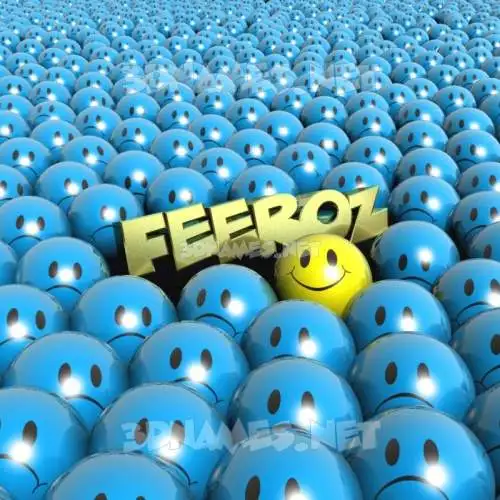 feeroz in Special Smileys style - 3D name wallpaper feeroz in Special Smileys style - 3D name wallpaper