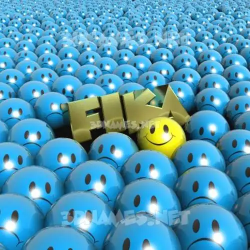 fika in Special Smileys style - 3D name wallpaper fika in Special Smileys style - 3D name wallpaper