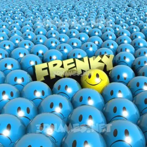 frenky in Special Smileys style - 3D name wallpaper frenky in Special Smileys style - 3D name wallpaper