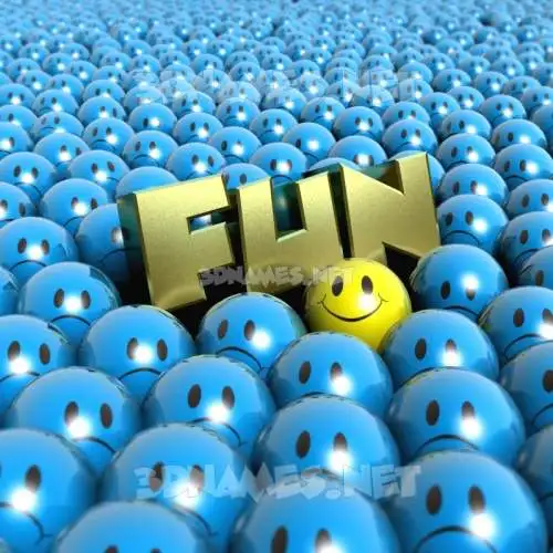 fun in Special Smileys style - 3D name wallpaper fun in Special Smileys style - 3D name wallpaper