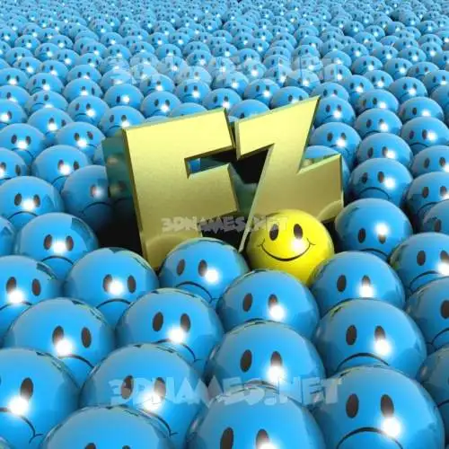 fz in Special Smileys style - 3D name wallpaper fz in Special Smileys style - 3D name wallpaper