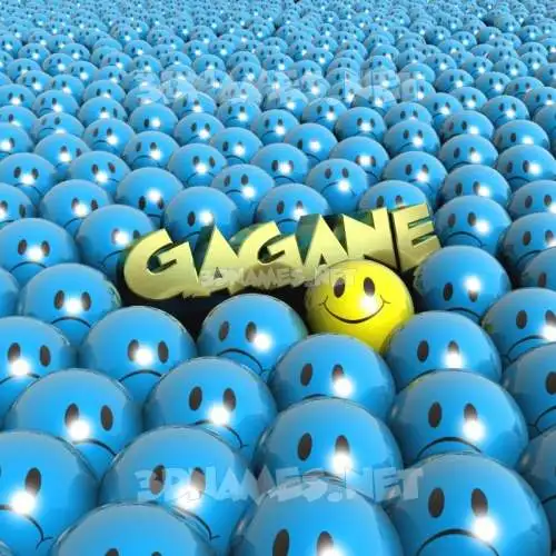gagane in Special Smileys style - 3D name wallpaper gagane in Special Smileys style - 3D name wallpaper