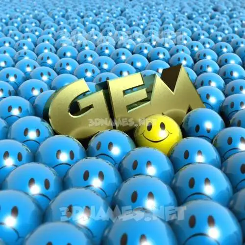 gem in Special Smileys style - 3D name wallpaper gem in Special Smileys style - 3D name wallpaper