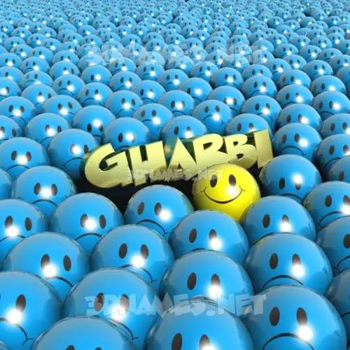 gharbi in Special Smileys style - 3D name wallpaper gharbi in Special Smileys style - 3D name wallpaper