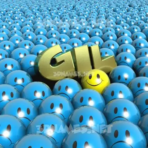 gil in Special Smileys style - 3D name wallpaper gil in Special Smileys style - 3D name wallpaper