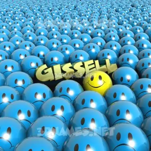 gissell in Special Smileys style - 3D name wallpaper gissell in Special Smileys style - 3D name wallpaper
