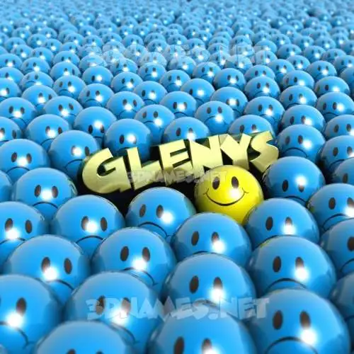 glenys in Special Smileys style - 3D name wallpaper glenys in Special Smileys style - 3D name wallpaper