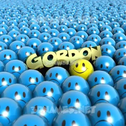gordon in Special Smileys style - 3D name wallpaper gordon in Special Smileys style - 3D name wallpaper
