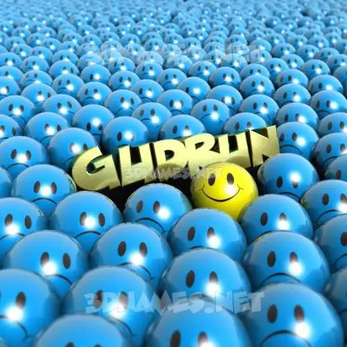 gudrun in Special Smileys style - 3D name wallpaper gudrun in Special Smileys style - 3D name wallpaper
