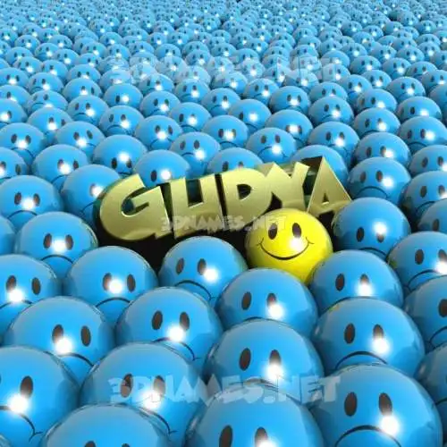 gudya in Special Smileys style - 3D name wallpaper