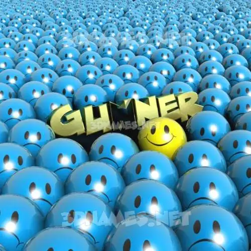gunner in Special Smileys style - 3D name wallpaper