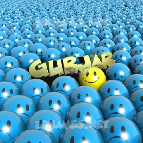 gurjar in Special Smileys style - 3D name wallpaper gurjar in Special Smileys style - 3D name wallpaper