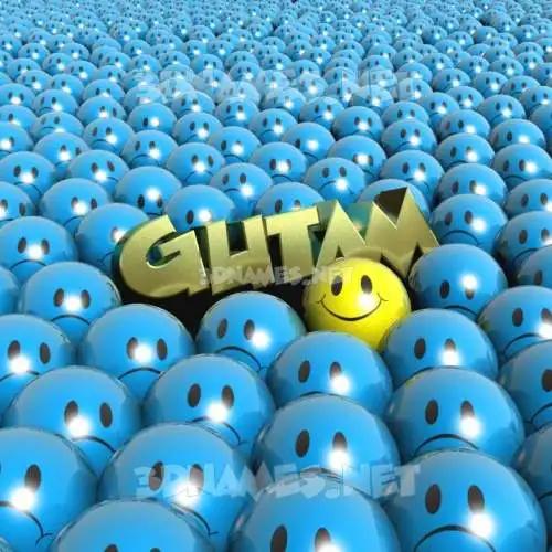 gutam in Special Smileys style - 3D name wallpaper