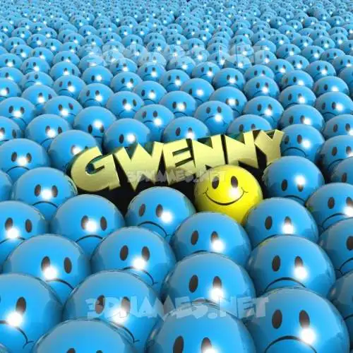 gwenny in Special Smileys style - 3D name wallpaper gwenny in Special Smileys style - 3D name wallpaper
