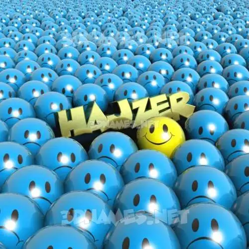 hajzer in Special Smileys style - 3D name wallpaper hajzer in Special Smileys style - 3D name wallpaper