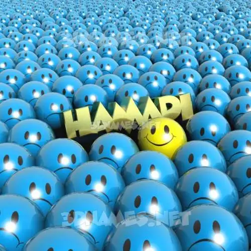 hamadi in Special Smileys style - 3D name wallpaper