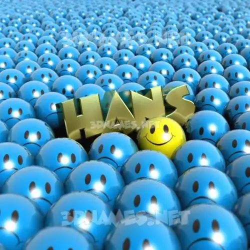 hans in Special Smileys style - 3D name wallpaper hans in Special Smileys style - 3D name wallpaper