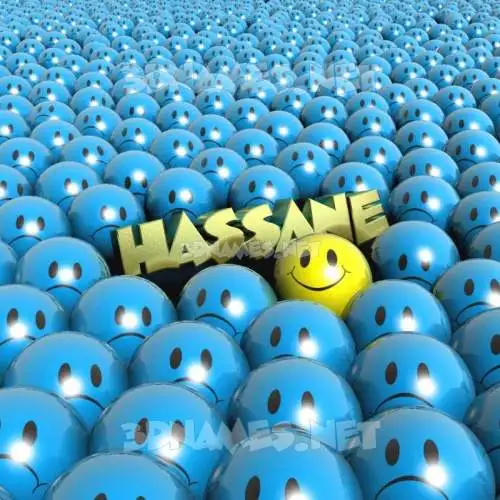 hassane in Special Smileys style - 3D name wallpaper hassane in Special Smileys style - 3D name wallpaper