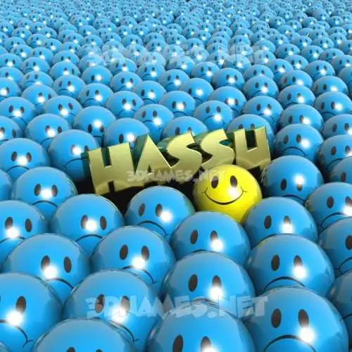 hassu in Special Smileys style - 3D name wallpaper hassu in Special Smileys style - 3D name wallpaper