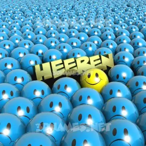 heeren in Special Smileys style - 3D name wallpaper
