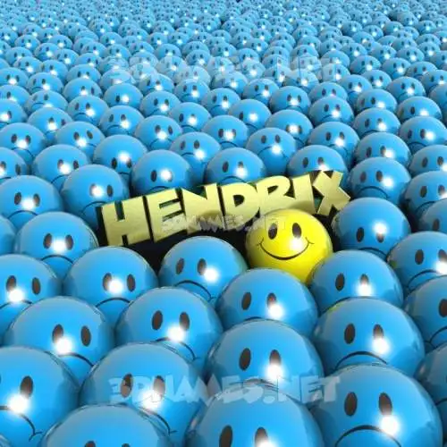 hendrix in Special Smileys style - 3D name wallpaper hendrix in Special Smileys style - 3D name wallpaper