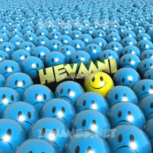hevaani in Special Smileys style - 3D name wallpaper hevaani in Special Smileys style - 3D name wallpaper