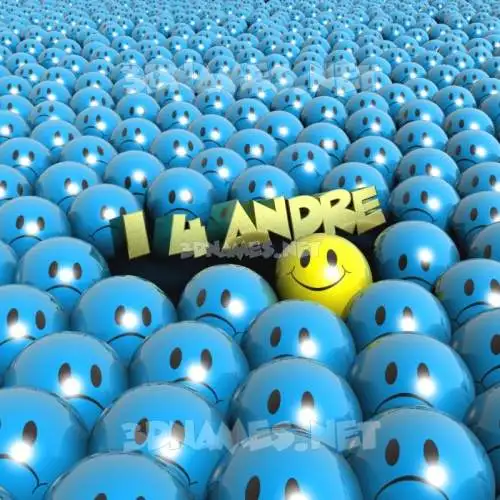i 4 andre in Special Smileys style - 3D name wallpaper i 4 andre in Special Smileys style - 3D name wallpaper