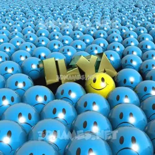 ilya in Special Smileys style - 3D name wallpaper ilya in Special Smileys style - 3D name wallpaper