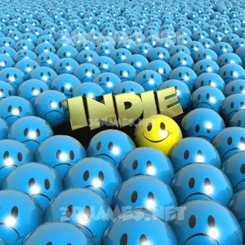 indie in Special Smileys style - 3D name wallpaper indie in Special Smileys style - 3D name wallpaper