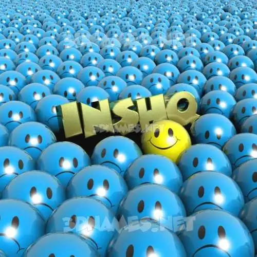 inshq in Special Smileys style - 3D name wallpaper
